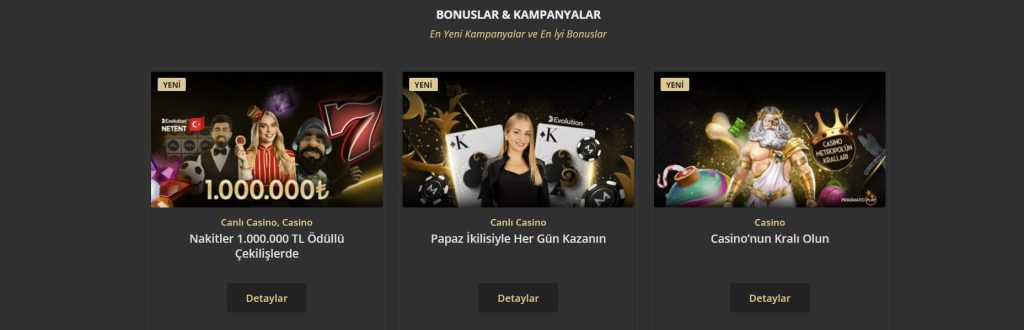 Casino Metropol Bonus ve Kampanyalar Sayfası